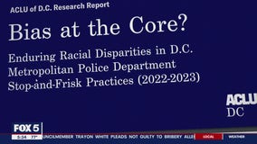 DC police stop-and-frisk data shows racial disparities: ACLU