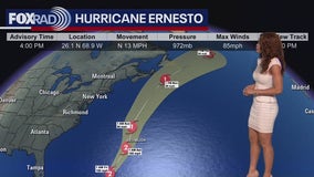 Hurricane Ernesto heading for Bermuda