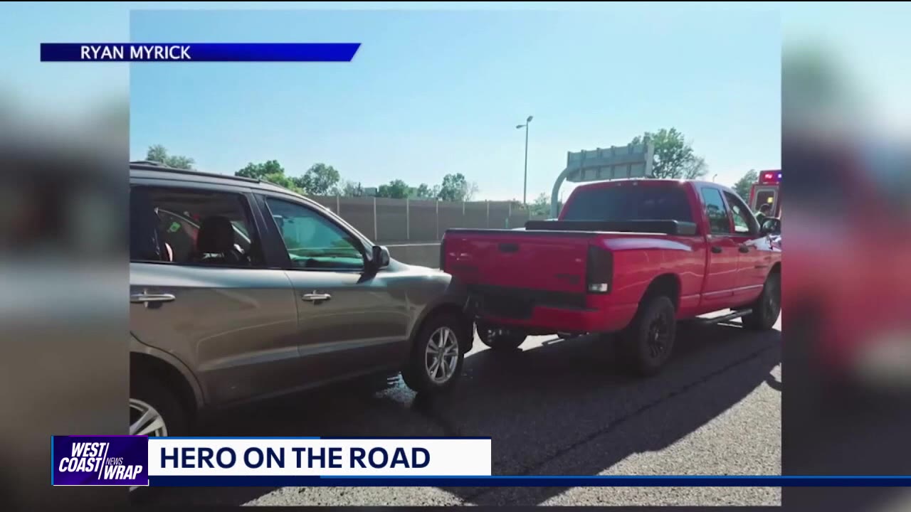 Driver puts himself, his truck in harm's way to stop out-of-control driver | West Coast Wrap