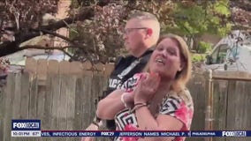 Woman charged after viral video shows her defecating on a car
