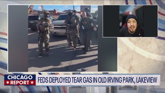 Feds deployed tear gas in Irving Park, Lake View | The Chicago Report