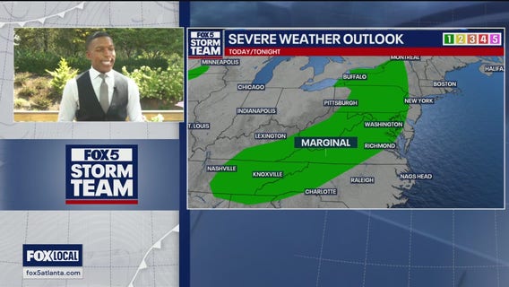 Thursday midday weather forecast
