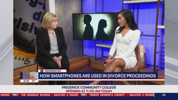 Smartphone use in divorce proceedings