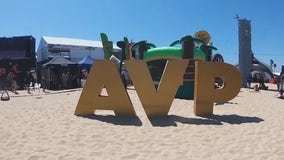 A look inside the AVP Manhattan Beach Open