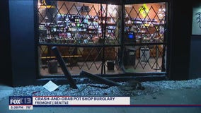 Fremont pot shop burglarized in crash-and-grab