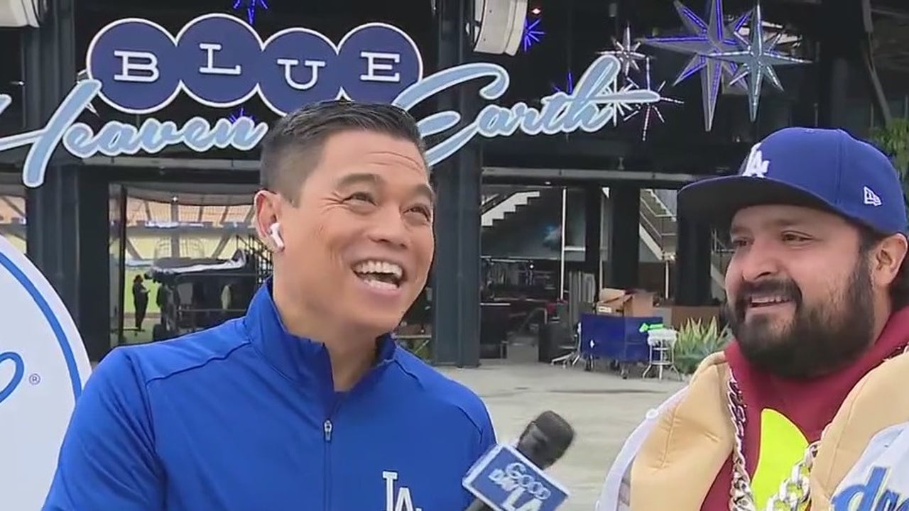 Catching up with 'The Dodger Dog' ahead of Game 3 | FOX 11 Los Angeles
