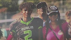 High school football player's mom says son has concussion, broken nose, after locker room attack