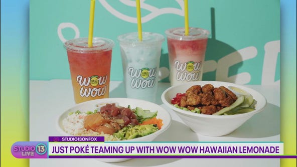 Just Poké, Wow Wow Hawaiian Lemonade spreading the spirit of Aloha