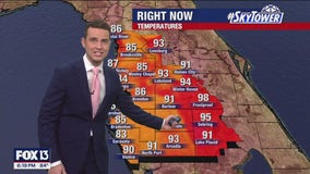 Tampa weather: Party cloudy on Saturday night