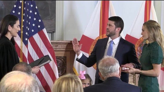 Uthmeier sworn in as Florida Attorney General, strengthening DeSantis’ influence