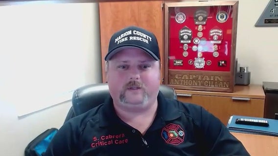 Off-duty Florida paramedic rescues I-75 driver from burning car