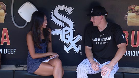 Tina goes 1-on-1 with White Sox rookie Colson Montgomery