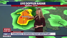 Tornado warning issued for northwest Washington