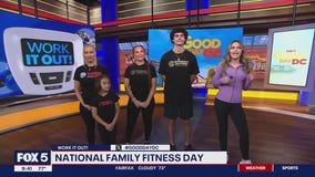 Family fitness day workouts