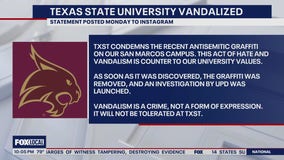 Antisemitic graffiti found at Texas State