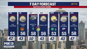 Seattle weather: Rainy Halloween forecast