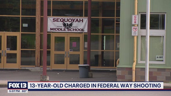 13-year-old charged in Federal Way, WA shooting