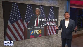 Donald Trump's controversial Detroit comments & both candidates' economic plans