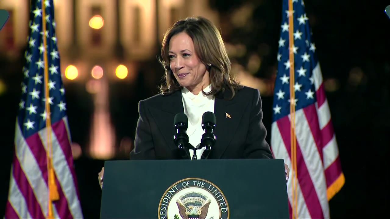 Kamala Harris delivers 'closing argument' speech