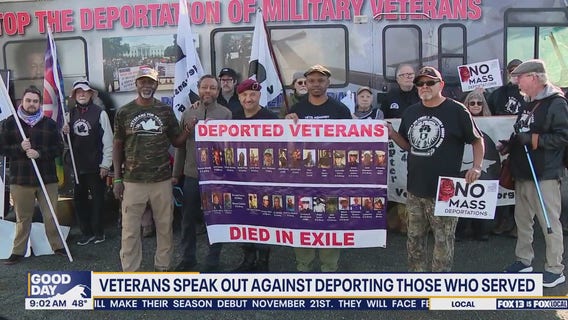 Veterans demand release from ICE custody, path to citizenship