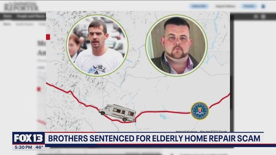 Brothers sentenced for elderly home repair scam