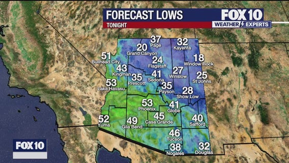 Arizona weather forecast: Warm temperatures expected in the coming days