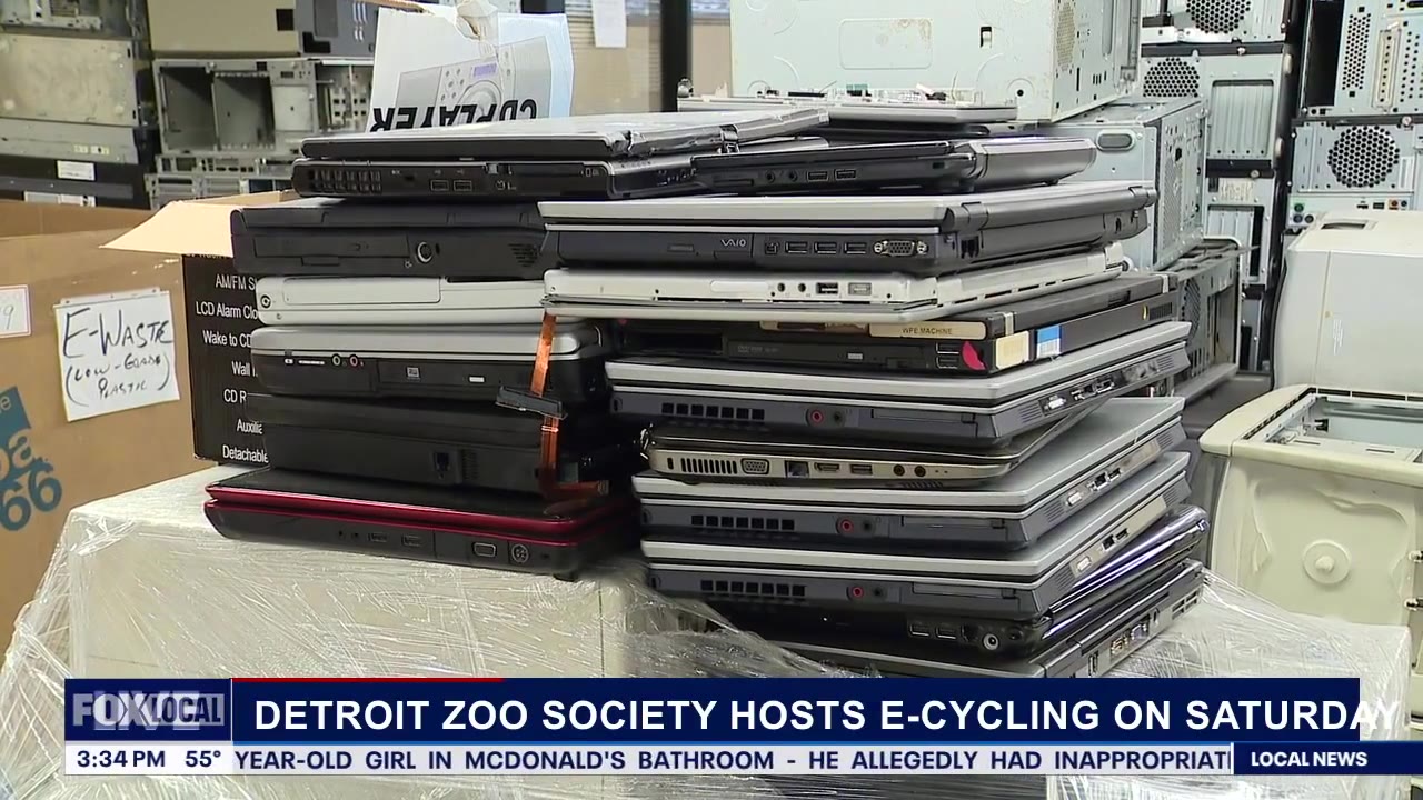 Detroit Zoological Society Hosts E-Recycling Event at Macomb Community College