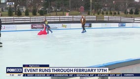 Flight on Ice kicks off in Newtown Square