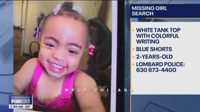 Search intensifies for missing 2-year-old girl in Lombard