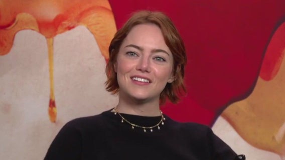 Emma Stone stars in thriller 'Bugonia,' shaving her head for a shocking new role