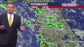 Tampa Bay weather | Scattered afternoon storms Tuesday