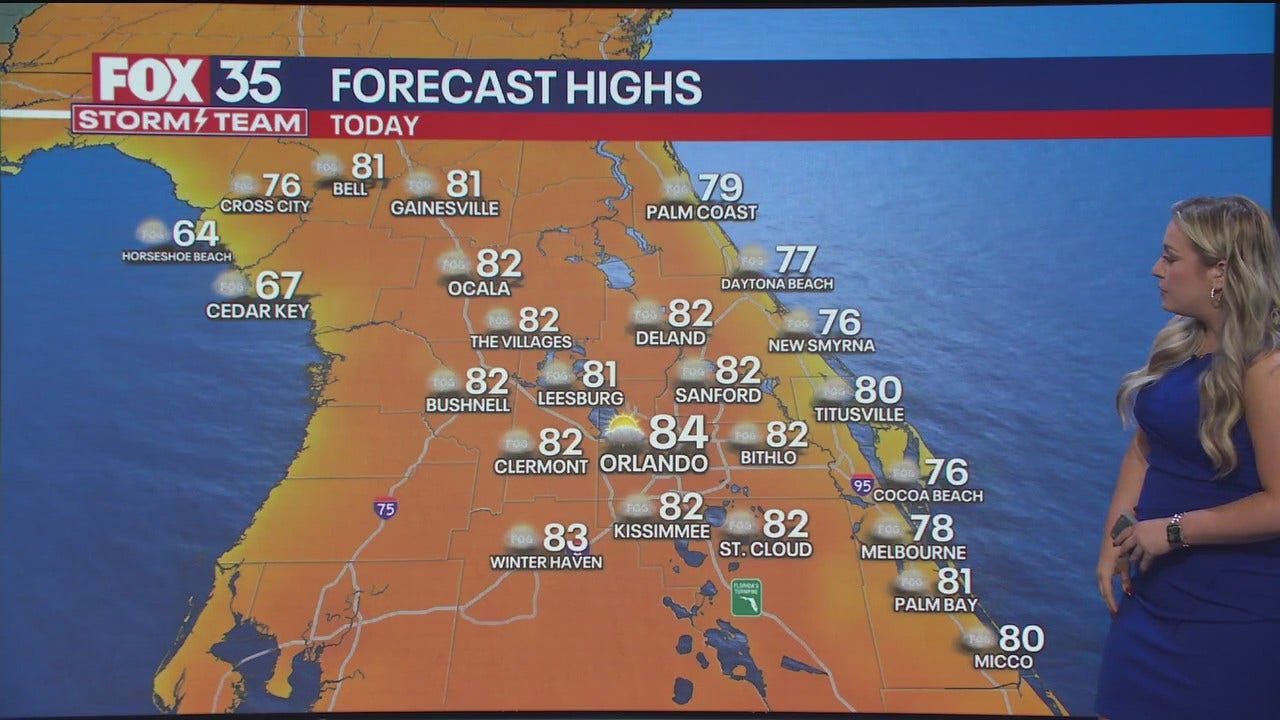 Orlando Weather Forecast February 4, 2025 FOX 51 Gainesville