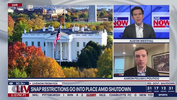 SNAP restrictions go into place as shutdown continues