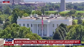 Trump's $15B lawsuit against The New York Times tossed