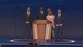 Members of the Exonerated 5 take the DNC stage