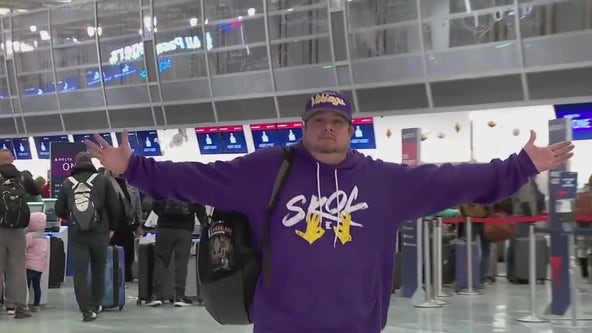 Vikings fans headed to Arizona for wild card game