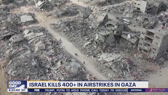Israel kills more than 400 people in Airstrikes in Gaza