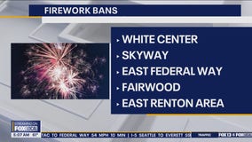 Fireworks banned in some parts of King County