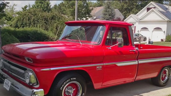 ‘Big Red’ soaks up the sun in Florida