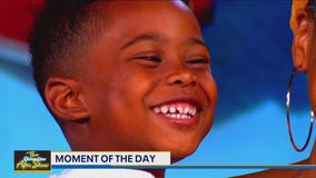 Moment of the Day: Cute Kid Cameo