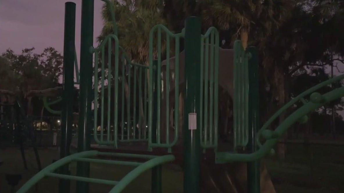 Damage to parks and playgrounds after Milton