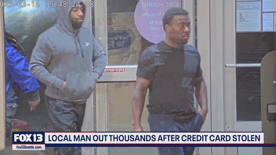 Thieves steal father's credit card during Seattle Kraken game