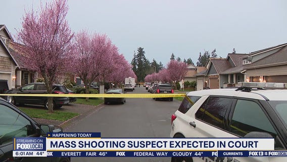 Spanaway mass shooting suspect expected in court
