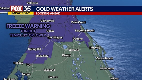 Orlando Weather Forecast: Thursday Night, January 23rd