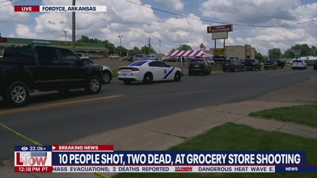Fordyce, Arkansas shooting leaves 3 dead, several wounded
