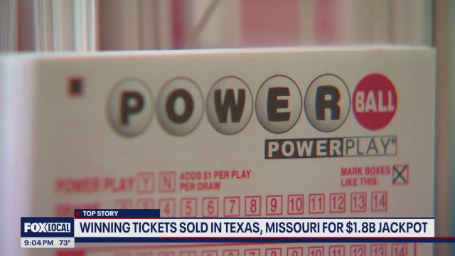 Texas convenience store sells winning Powerball ticket, winning half of $1.8B jackpot
