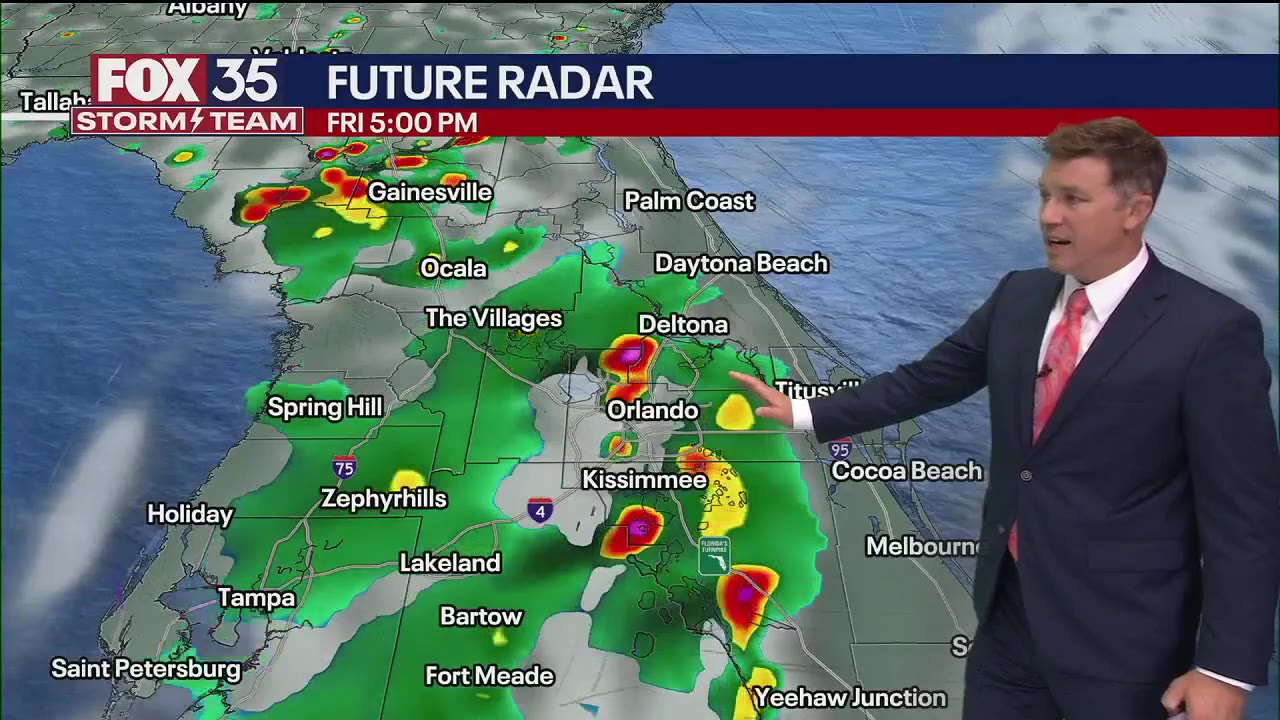 Orlando AM Weather Forecast: June 20, 2025