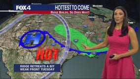 Dallas weather: August 16 evening forecast