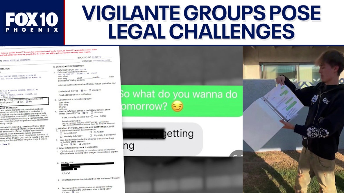 Vigilante groups targeting predators raise concerns