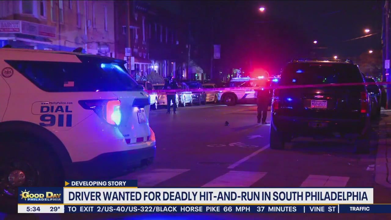 Driver Sought In Deadly Christmas Day Hit-and-run In Philadelphia ...